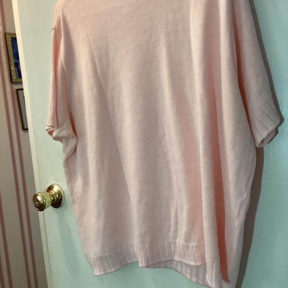 Stephanie Parks short sleeved sweater pink - Picture 2 of 2